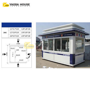 Prix compétitif maison préfabriquée maison préfabriquée en acier salle <span class=keywords><strong>de</strong></span> garde pour la <span class=keywords><strong>police</strong></span> - Product Image 2