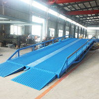 Pont de chargement mobile hydraulique pour conteneurs, plateforme de déchargement, rampe magique de chargement et déchargement pour chariots élévateurs