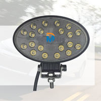 Kualitas tinggi kendaraan pertanian lampu sorot 5.5 inci Led lampu kerja putih sorot banjir tinggi 20 Led untuk mobil