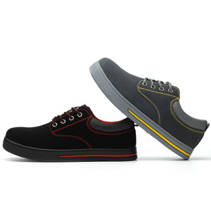 Manufacturer Wholesale Casual Sports <b>Work</b> <b>Shoes</b> <b>Comfortable</b> Waterproof Steel Toe Anti-Smash Anti-Stab Labor Safety <b>Shoes</b> - Product Image 5