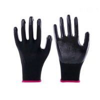 Gants de Construction, étanches et résistantes à l'huile, gantelets d'entretien mécanique de jardin, matériaux revêtus de nitrile, moins chers, 1 pièce