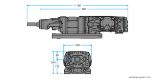 Perforadoras de Roca de Martillo Superior Serie RD, RDX5, RD25, RD930 para Minería - Product Image 2