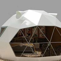 Domo Geodésico de Lujo de 20 pies para Glamping, Ideal para Múltiples Personas, para Ferias Comerciales, Venta al Por Mayor
