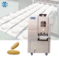 Machine à couper et à arrondir la pâte à 3 rangées, haute vitesse, 4500 pièces/h, diviseuse et arrondeuse de pâte pour ligne de production de bagels, fabrication de boules de pâte