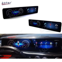 AOTSR pour Mercedes Benz S autoradio double écran W221 à W222 mise à niveau cluster numérique lecteur DVD de voiture GPS Navigation autoradio