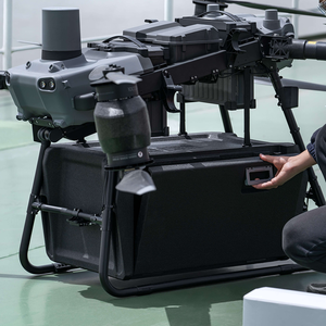 Drone de transport D JI d'occasion avec système de levage aérien, drone multirotor 4 axes 8 rotors pour le transport de marchandises, batterie longue durée - Product Image 3