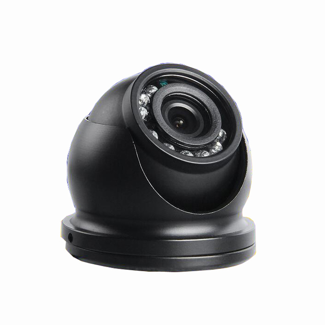 12V Vehicle Mini Dome Camera AHD 1080P Car DVR System Waterproof for Bus Truck Van Ship Mobile Security