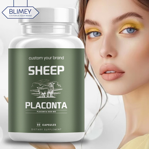 OEM Stem cell Placenta suplemen vitamin Kulit Whitening Halal Pills <span class=keywords><strong>Sheep</strong></span> Placenta Capsules for promoul lumba-lumba Relief - Product Image 1