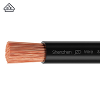 JZD Pure Copper Wire Litzen 25 mm2 35 mm2 50 mm2 70 mm2 95 mm2 Elektrokabel Super Flex Schweiß kabel 2/0 1/0 Ofc Power Wire