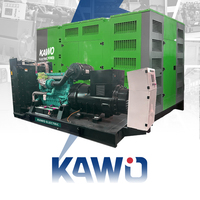 Solution d'alimentation d'urgence 650KW 50Hz refroidie par eau 3P4W Biogaz/Gaz de synthèse/Gaz de biomasse/Gaz naturel Démarrage à distance Stable Industriel 0.8