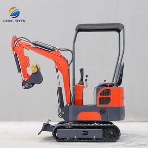 Mini escavadeira longsheen com motor de emissão Euro V mini ensacador - Product Image 5