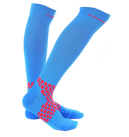 En ligne personnalisé hommes Sport Baseball Football Football Club longues chaussettes sur le genou haute chaussette de football