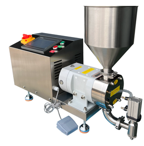 Machine de remplissage de crème de pompe de <span class=keywords><strong>sauce</strong></span> piquante de <span class=keywords><strong>foie</strong></span> <span class=keywords><strong>gras</strong></span> de barbecue de chocolat de viscosité élevée pour la pâte et l'huile de curry de viande de beurre d'arachide - Product Image 2