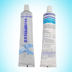 Scellant en silicone organique HOMEEN 100ml blanc pour four à micro-ondes et composants électroniques - Product Image 1