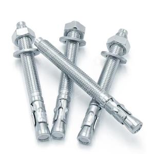 Ancre à coin en acier au carbone avec <span class=keywords><strong>goujon</strong></span> fileté pour un montage fiable dans le béton, utilisable dans l'automobile et en atelier - Product Image 1