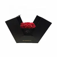 Kotak Kemasan Hadiah Natal, Cetak Kustom Mewah Dapat Terurai Bunga Lilin Permen Kerajinan Pakaian Valentine