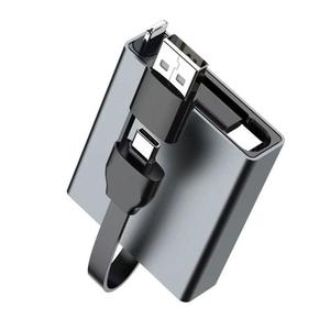 Vier-in-Eins Schnell-Ladekabel für Light Micro USB TYPE-C Kompatibel mit Mehreren Geräten Platzsparend Tägliches Aufladen - Product Image 3