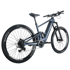 Vélo de montagne sport à suspension avant en fibre de carbone, moteur central 48V, 11 vitesses, batterie lithium longue portée 15Ah - Product Image 4