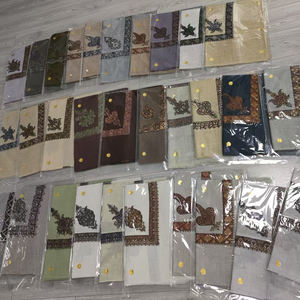 Shemagh etnik eşarplar ve şallar Omani satış Yemeni siyah Shemagh arap eşarp erkekler müslüman Islam 50x50inch - Product Image 4