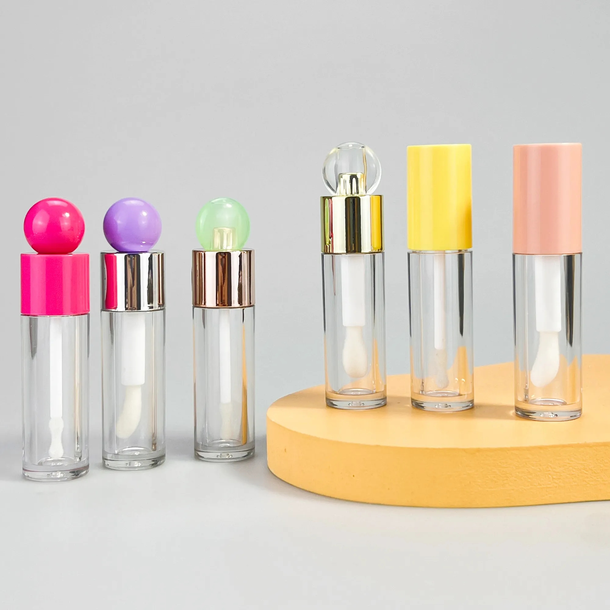 Hot Sale Custom ized Makeup Hochwertige wasserdichte matte Lipgloss-Tube mit großem Pinsel Private Label Matte Liquid Lipstick