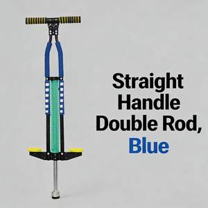 Bâton de saut <span class=keywords><strong>avec</strong></span> <span class=keywords><strong>poignée</strong></span> en éponge antidérapante, coussinets de pied en caoutchouc, équipement de divertissement en plein air pour la pratique de l'équilibre et - Product Image 1