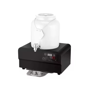 Ceramic <b>Drink</b> <b>Dispenser</b> 5L 10L Heat Resistant Commercial Grade Countertop Round Shape - Product Image 3