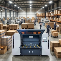 Imprimante numérique automatique haute vitesse à passage unique, machine d'impression de carton grand format, imprimante de carton de 1200 mm de largeur