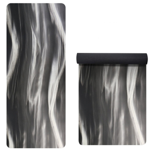 Sanfan Tùy Chỉnh Chất Lượng Cao PU Cao Su Màu Sắc Tương Phản Yoga <span class=keywords><strong>Mat</strong></span> Thân Thiện Với Môi Non-Slip Tập Thể Dục <span class=keywords><strong>Mat</strong></span> - Product Image 5