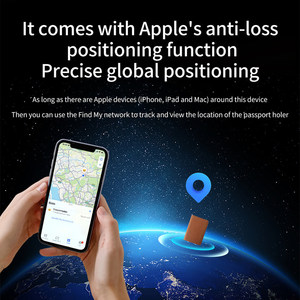 Cargador Inalámbrico con Certificación MFi, Baterí<span class=keywords><strong>a</strong></span> de Litio de 400 mAh, Cartera de Viaje con Navegación GPS para Dispositivos Inteligentes, de Cuero de Microfibra - Product Image 6