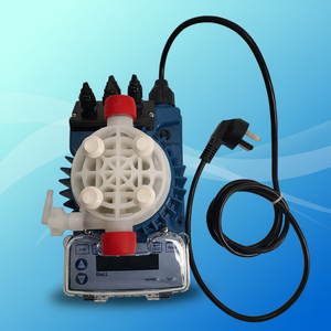 Pompe doseuse mécanique à diaphragme en PVC TPG803 pour <span class=keywords><strong>acide</strong></span> <span class=keywords><strong>chlorhydrique</strong></span> et hypochlorite de sodium avec garantie d'un an - Product Image 1