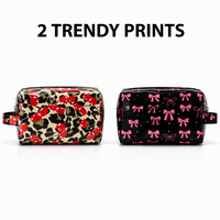 Sac de toilette imperméable en PVC HANFEIZI, trousse de maquillage de voyage, organiseur de toilette pour femmes