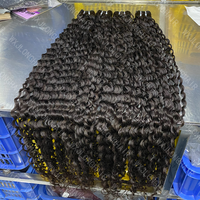 Lots de Cheveux Naturels Non Traités Ondulés Profonds, Cuticules Alignées, Cheveux Humains Vierges de Grade 12A, Fournisseurs de Lots de Cheveux Naturels