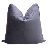 Housse de coussin en velours uni, décorative pour la maison, l'hôtel, le salon