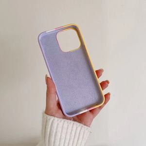 Ốp Điện Thoại Di Động Silicon Lỏng Cầu Vồng Cho <span class=keywords><strong>Iphone</strong></span> 14 13 12 11 Pro Max XR Xsmax Nữ 8 7 6 Plus Vỏ Mềm Bảo Vệ Toàn Diện - Product Image 4