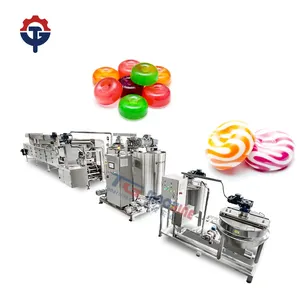 Venta caliente de acero inoxidable toffee máquina para hacer dulces duros equipo de procesamiento