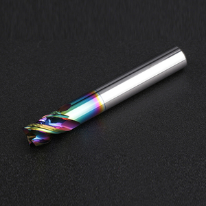 Dao phay thô hiệu suất cao 3F dùng cho nhôm, phay nhanh, chiều dài cắt ngắn, dao phay đầu cứng toàn phần bằng cacbua - Product Image 6