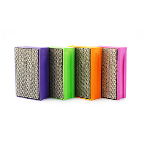 Tampon de polissage manuel personnalisable <span class=keywords><strong>pour</strong></span> diamant, idéal <span class=keywords><strong>pour</strong></span> l'abrasion du marbre, du béton et du granit - Tampon de polissage manuel électroplaqué avec support OEM - Product Image 4