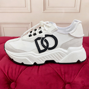 Chaussures DC 1.1 en Cuir Véritable Blanc pour Hommes et Femmes, Collection Printemps 2026 – Confortables, Tendance et de Marque de Luxe - Product Image 3