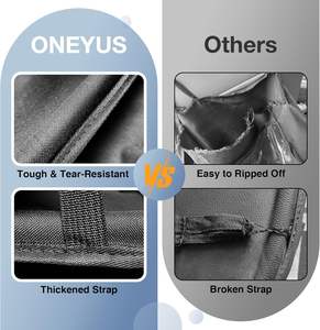 Organisateur de siège arrière de voiture 9 poches de rangement Support de <span class=keywords><strong>tablette</strong></span> Kick Mats Seat Protector Essential Travel Gear for Kids Adults - Product Image 5