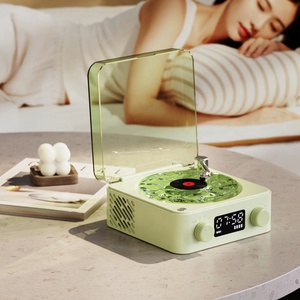 Phổ Biến Nước Gợn Chiếu Đèn Loa 1500MAh Có Thể Sạc Lại Tiếng Ồn Trắng Ngủ Aid Âm Nhạc Ánh Sáng Ban Đêm Với Đồng Hồ Kỹ Thuật Số - Product Image 2