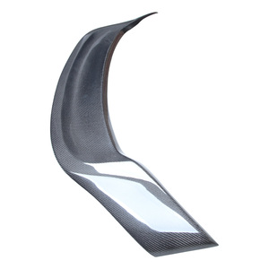 For C-Class W205 C205 Coupe 2Door R Style Honeycomb Carbon Fiber Rear Spoiler Trunk Wing 2014-2020 - Product Image 5