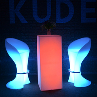 Lampe de table LED rechargeable moderne à couleurs changeantes pour cocktails, idéale pour les bars, les discothèques et les centres commerciaux