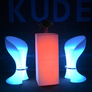 Modern Rechargeable LED Cocktail <strong>Table</strong> <strong>Light</strong> Color-Changing Party Illuminated Bar <strong>Table</strong> for Mall Nightclub Furniture - Product Image 3