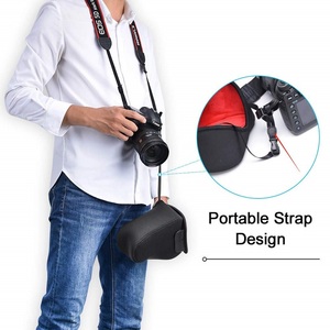 Benutzerdefiniertes Logo Wasserdichte Verdickte Neopren DSLR SLR Objektivschutzhülle Weiche Kameratasche für Nikon Canon <span class=keywords><strong>Sony</strong></span> - Product Image 5