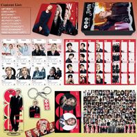 Coffret Cadeau Suga Kim Tae-hyung – Grand Pack de Soutien Personnel Célébrité – Ensemble de Petites Cartes et Autocollants
