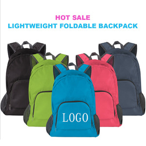 <span class=keywords><strong>2021</strong></span> nueva impresión de logotipo personalizado viajar al aire libre mochila para viaje hombro bolsas mochila impermeable plegable bolsa - Product Image 5