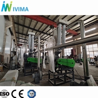 Machine de recyclage et de broyage du cuir PVC