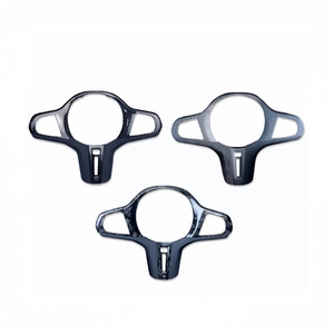 Cubierta Decorativa para Volante <span class=keywords><strong>de</strong></span> Coche <span class=keywords><strong>de</strong></span> Fibra <span class=keywords><strong>de</strong></span> Carbono para BMW G20 G30 G01 G08 G38 G32 G02 X3M X4M Serie 3/4/5 - Product Image 6