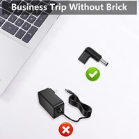 Adaptateur USB 3.1 Type C Femelle vers DC Mâle DAJIANG OEM, coudé à 90 degrés, avec émulateur de charge PD pour Ordinateur Portable/Routeur/Batterie Externe