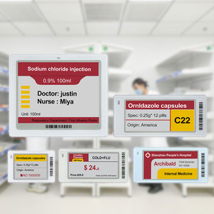 Etiqueta de Prescripción Inteligente Reutilizable de Bajo Consumo con Tinta Electrónica, Ecológica y que Reduce el Desperdicio de Papel, Etiqueta para Farmacias y Hospitales con Actualización Inalámbrica - Product Image 1